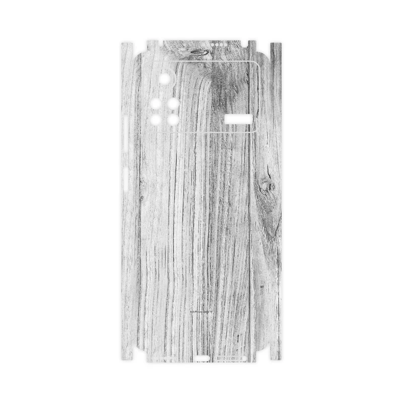 برچسب پوششی ماهوت مدل White-Wood-FullSkin مناسب برای گوشی موبایل شیائومی Poco X4 Pro 5G
