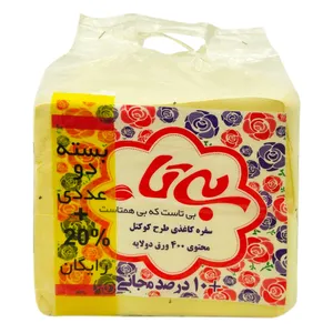دستمال کاغذی 400 برگ بی تا مدل BI_COCT400 بسته 2 عددی