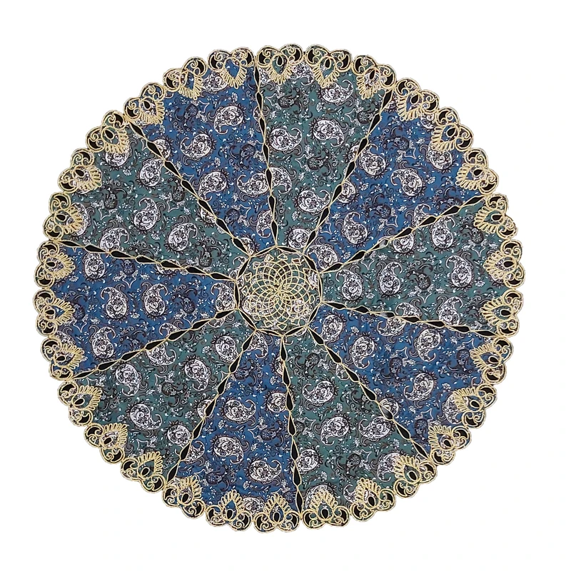 رومیزی ترمه طرح قیطان مدل 1809_M