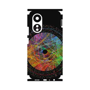 MAHOOT Mathematical Geometric Shape 2-FullSkin Cover Sticker for Oppo A58 4G