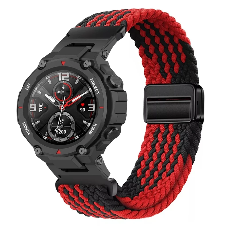 بند آلتیمیت شیلد مدل Braided Magsolo TXP BK مناسب برای ساعت هوشمند امیزفیت Trex / Trex Pro (47mm)