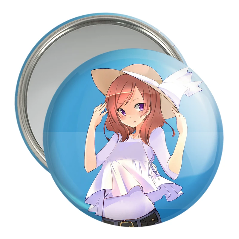 آینه جیبی خندالو مدل ماکی نیشیکینو انیمه لاو لایو Love Live  کد 18285