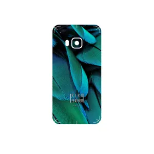 MAHOOT Green Feather Cover Sticker for HTC One S9