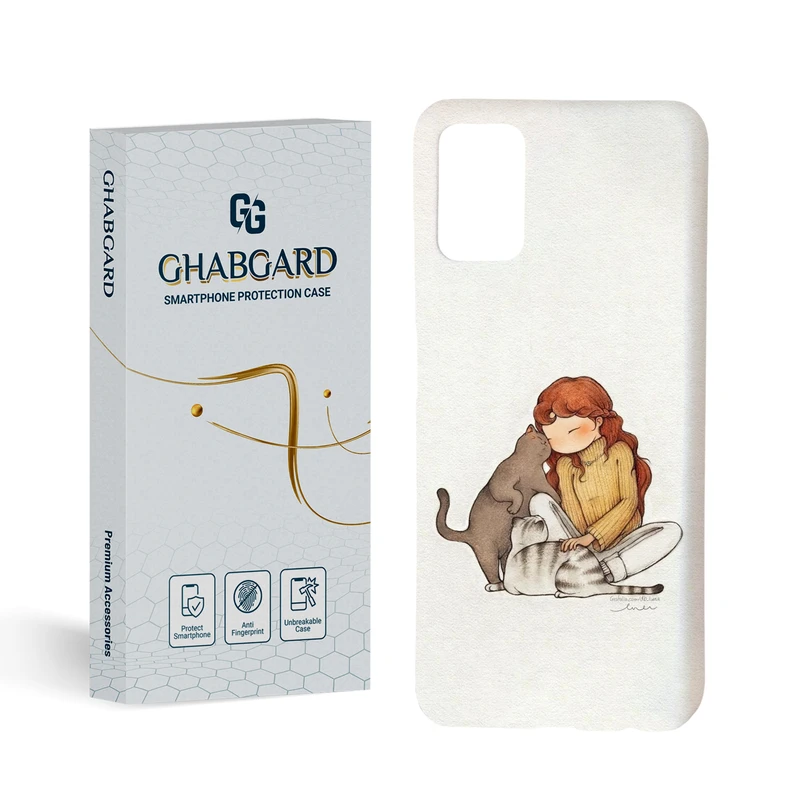 کاور قاب گارد مدل دخترانه مناسب برای گوشی موبایل سامسونگ Galaxy A03s