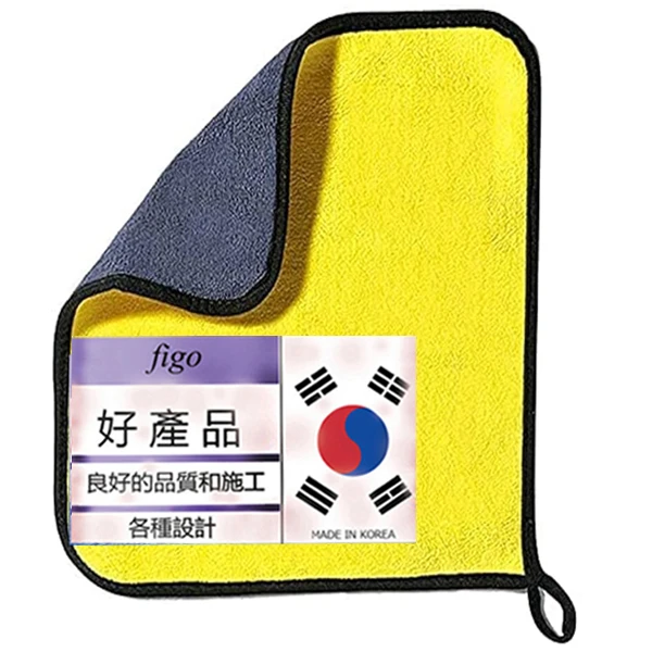 دستمال نظافت خودرو فیگو مدل سوپر میکروفایبر کد F-44009