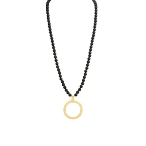 گردنبند طلا 18 عیار مردانه وی وی گلد گالری مدل رینگ 2026