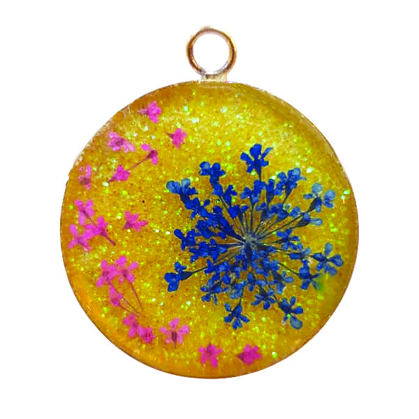 آویز گردنبند دخترانه طرح گل مدل AW1 آویز گردنبند دخترانه طرح گل مدل AW1