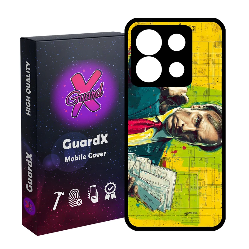 کاور گارد ایکس طرح Saul Goodman مدل 11074 مناسب برای گوشی موبایل شیائومی Redmi Note 13 5G