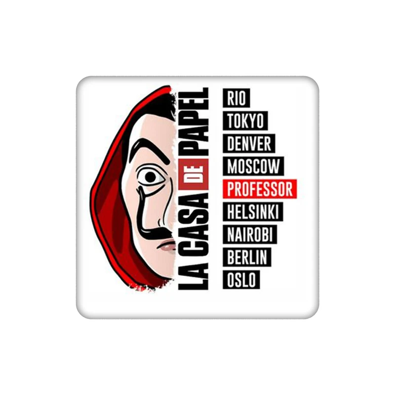 زیر لیوانی طرح سریال money heist کد    4910635