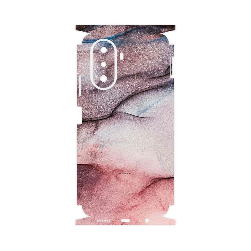 برچسب پوششی ماهوت مدل Smoky pink marble-FullSkin مناسب برای گوشی موبایل هوآوی Nova Y70
