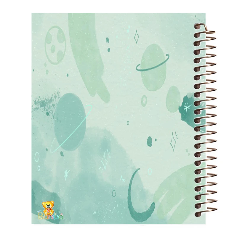 دفتر نقاشی 50 برگ بانیبو مدل سیارات کد 459