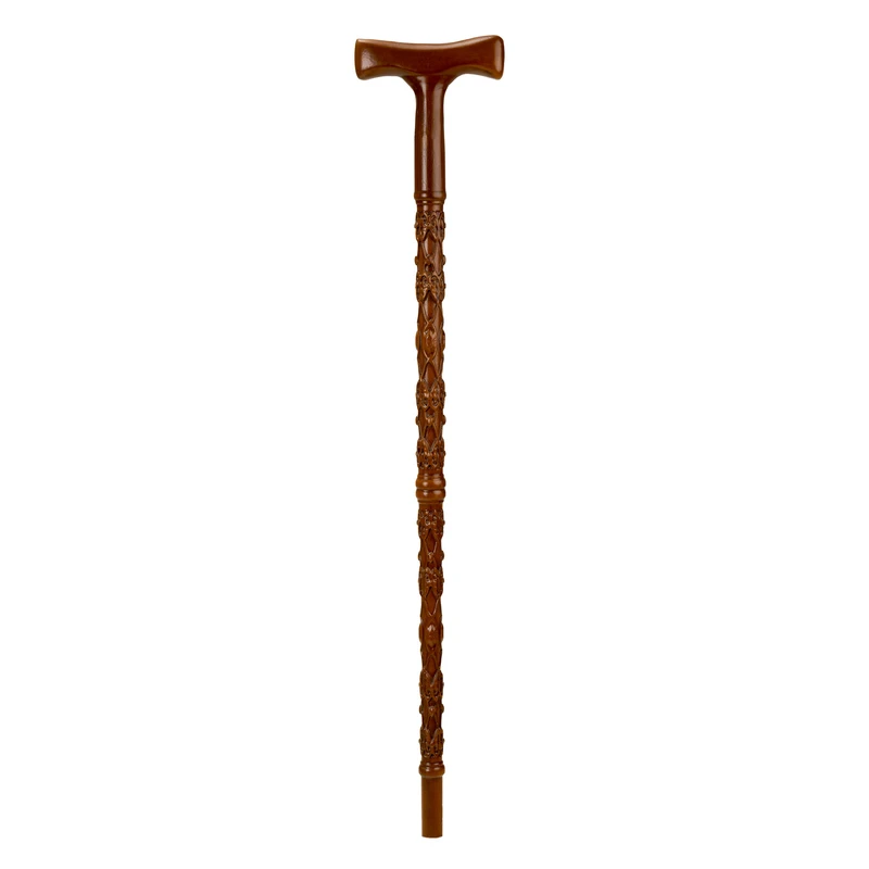 عصا مدل چوبی طرح دسته T کد AR05