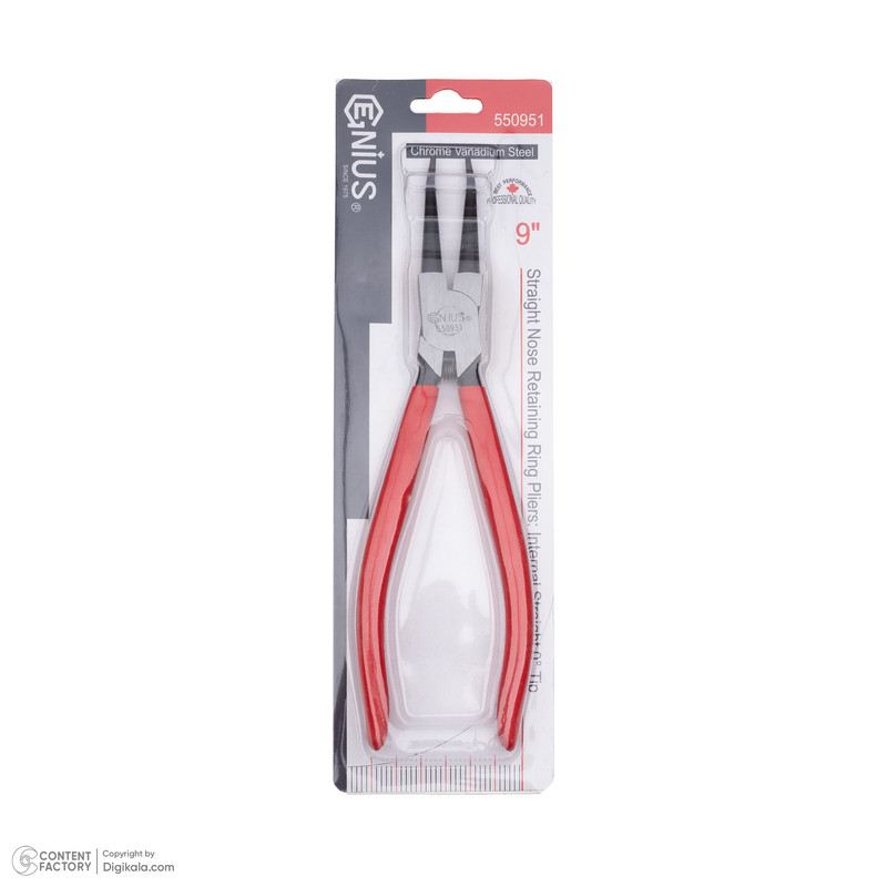 انبر خارجمع کن جنیوس تولز کد 550951 سایز 9 اینچ