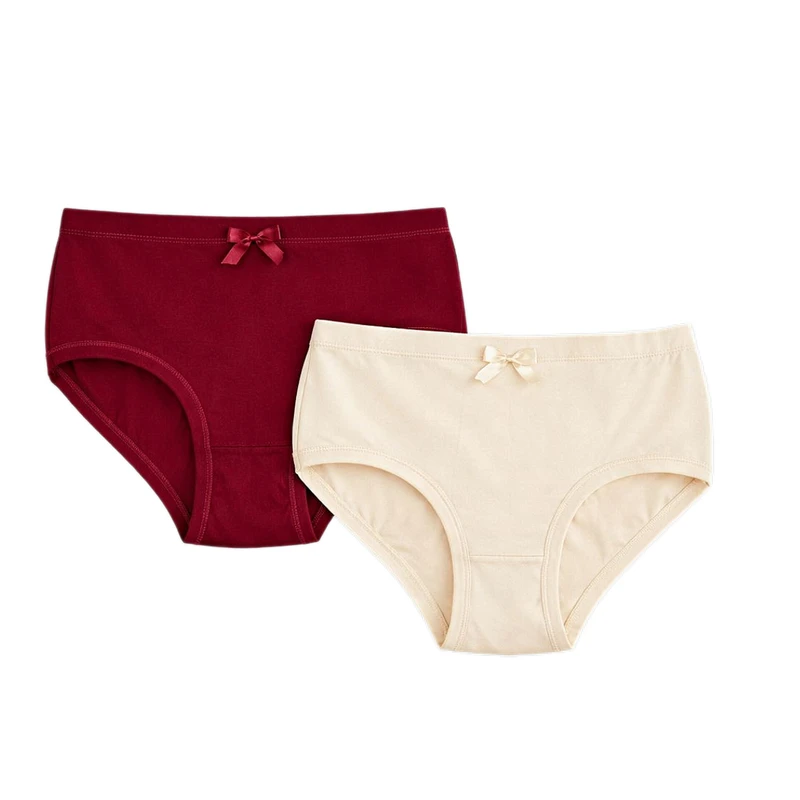 شورت اسلیپ نخی زنانه مدل پاپیونی ویونل مجموعه 2 عددی