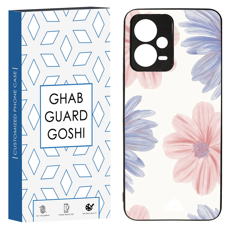 کاور قاب گارد گوشی طرح گل کد TPU-280 مناسب برای گوشی موبایل شیائومی Redmi Note 12 5G / Poco X5 5G