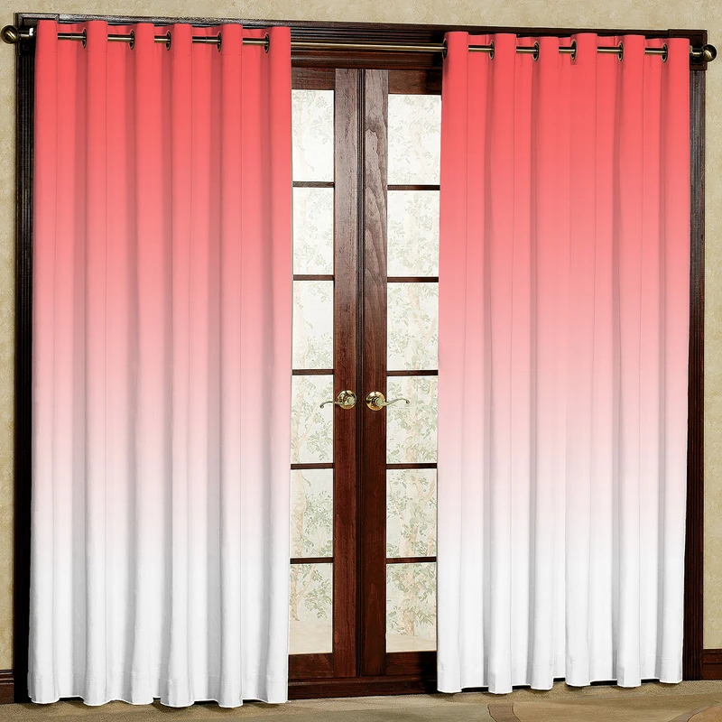  پرده مدل سایه روشن  مخمل پانچی کد 474 سایز 140x280 سانتی متر