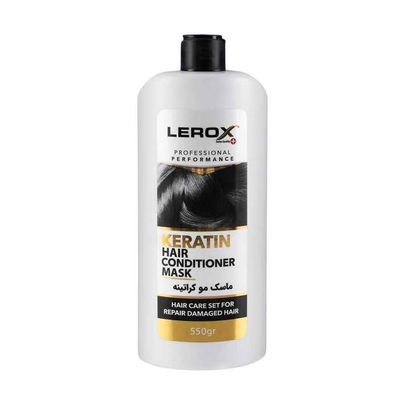 نرم کننده مو لروکس مدل Keratin وزن 550 گرم