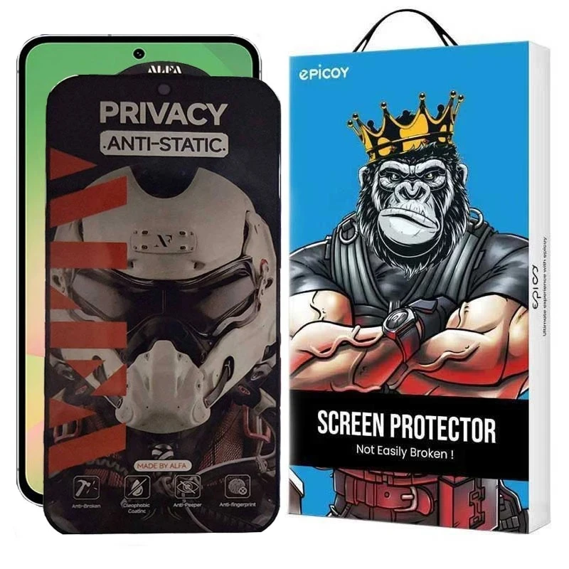 محافظ صفحه نمایش حریم شخصی اپیکوی مدل Alpha مناسب برای گوشی موبایل شیائومی Poco F7 / M7 Pro 5G /Redmi K80 Ultra