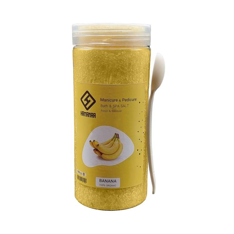 نمک حمام هامانا مدل Banana وزن 950 گرم