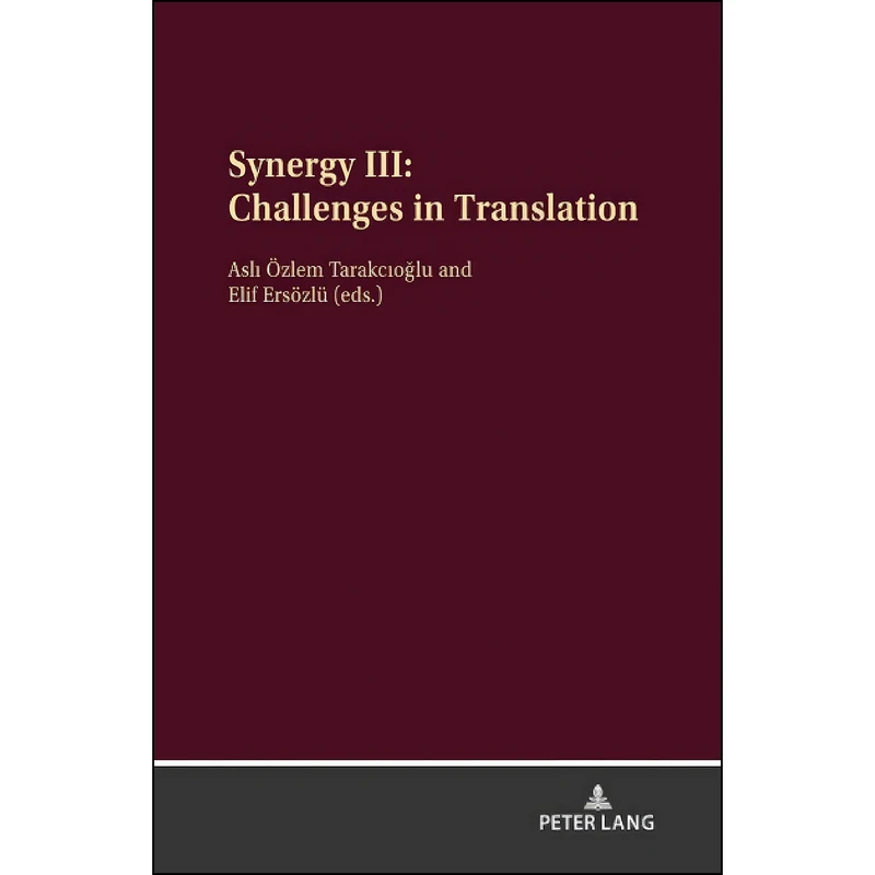 کتاب Synergy III اثر Tarakcıoglu انتشارات Peter Lang