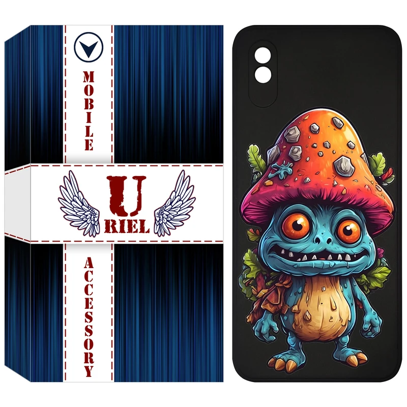 کاور یوریل مدل KSH کد 47 طرح قارچ مناسب برای گوشی موبایل شیائومی Redmi 9A / Redmi 9AT