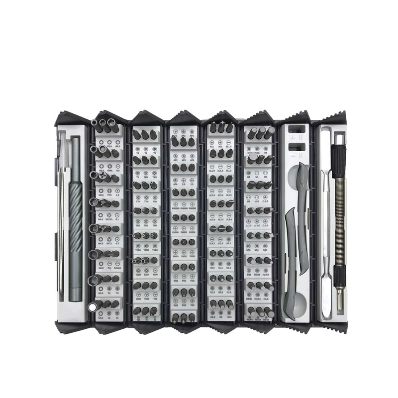 پیچ گوشتی یاکسون مدل YX-6318 مجموعه 128 عددی