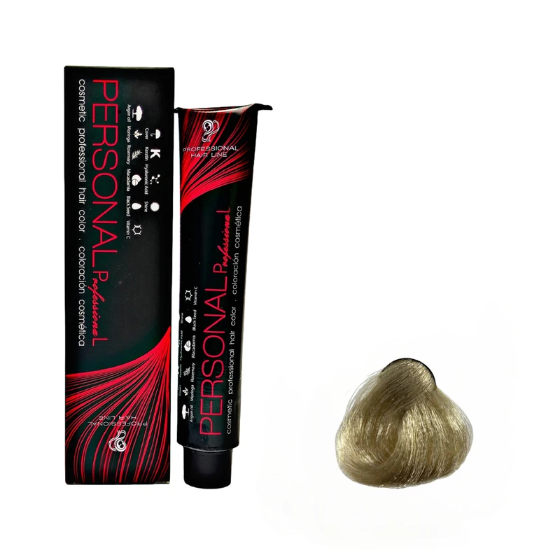 رنگ مو پرسونال پی ال شماره 10.3 حجم 100 میلی لیتر رنگ بلوند زیتونی فوق العاده روشن