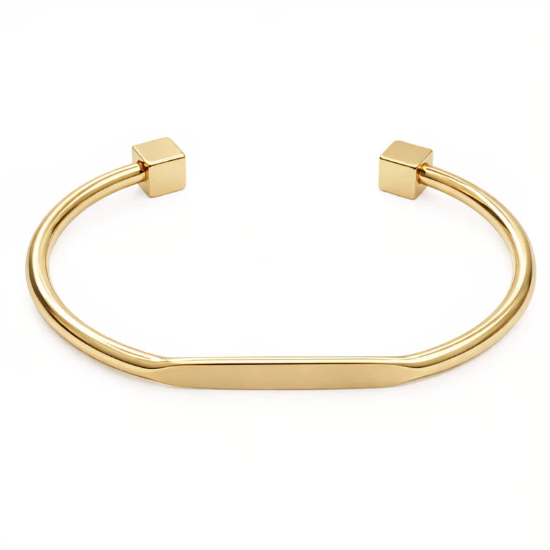 النگو زنانه مدل کاف مکعبی 