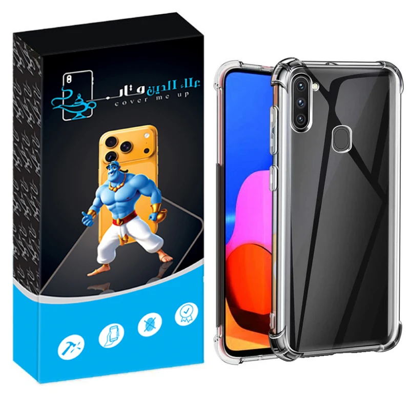 کاور علاالدین قاب مدل Crystal مناسب برای گوشی موبایل سامسونگ Galaxy A11