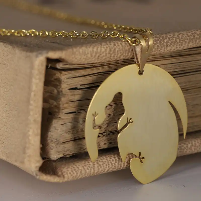 گردنبند طلا 18 عیار زنانه الن نار مدل LN10433