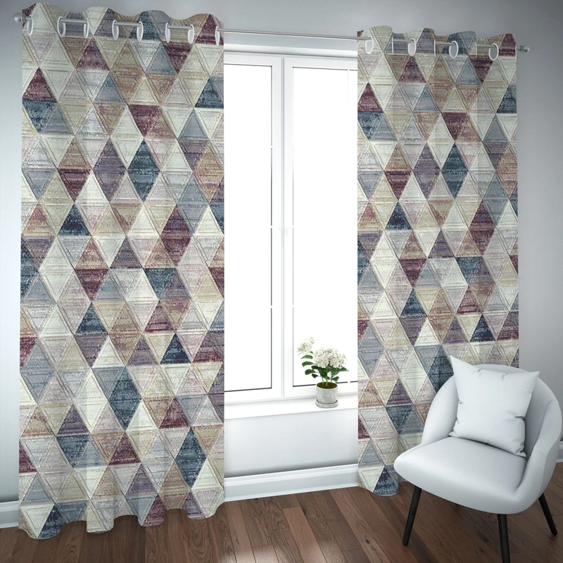 پرده مدل چاپی هازان سایز 300×150 سانتی متر 