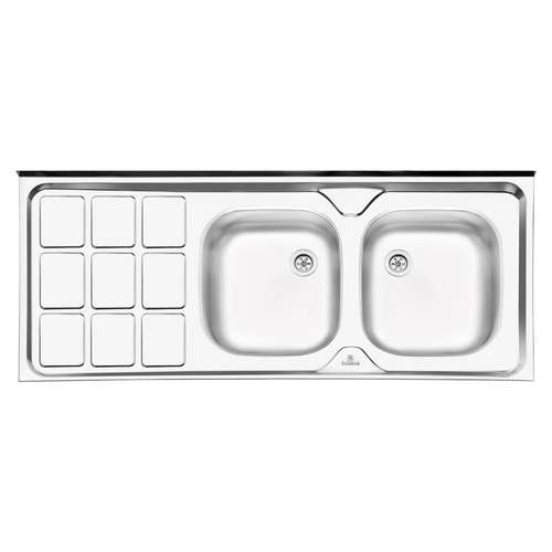 سینک ظرفشویی پرنیان استیل مدل PS3104 روکار