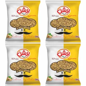 سویا برشن  ریز دانه - ۲۰۰ گرم بسته ۴ عددی
