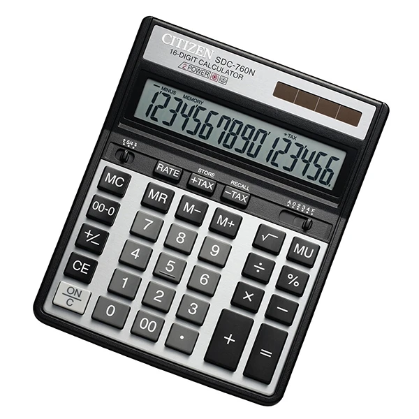 ماشین حساب سیتی زن مدل SDC-760N