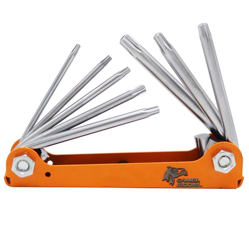 مجموعه 8 عددی آچار آلن ستاره ای مدل کمل کد YPS-DNG08