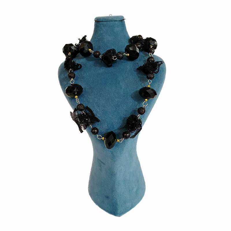 گردنبند دخترانه مدل گیپور 131