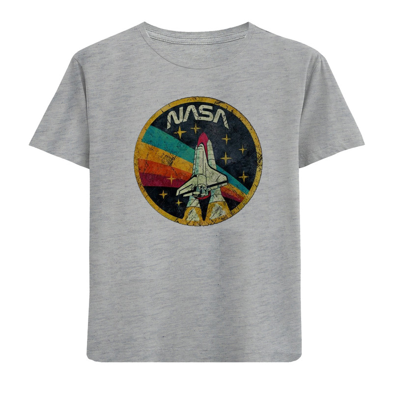تی شرت آستین کوتاه پسرانه مدل N34 NASA