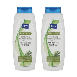 شامپو مو جی مدل رزماری مناسب برای انواع مو حجم 400 میلی‌لیتر مجموعه 2 عددی