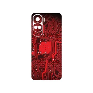 MAHOOT Red_Printed_Circuit_Board Cover Sticker for Honor 90 Lite