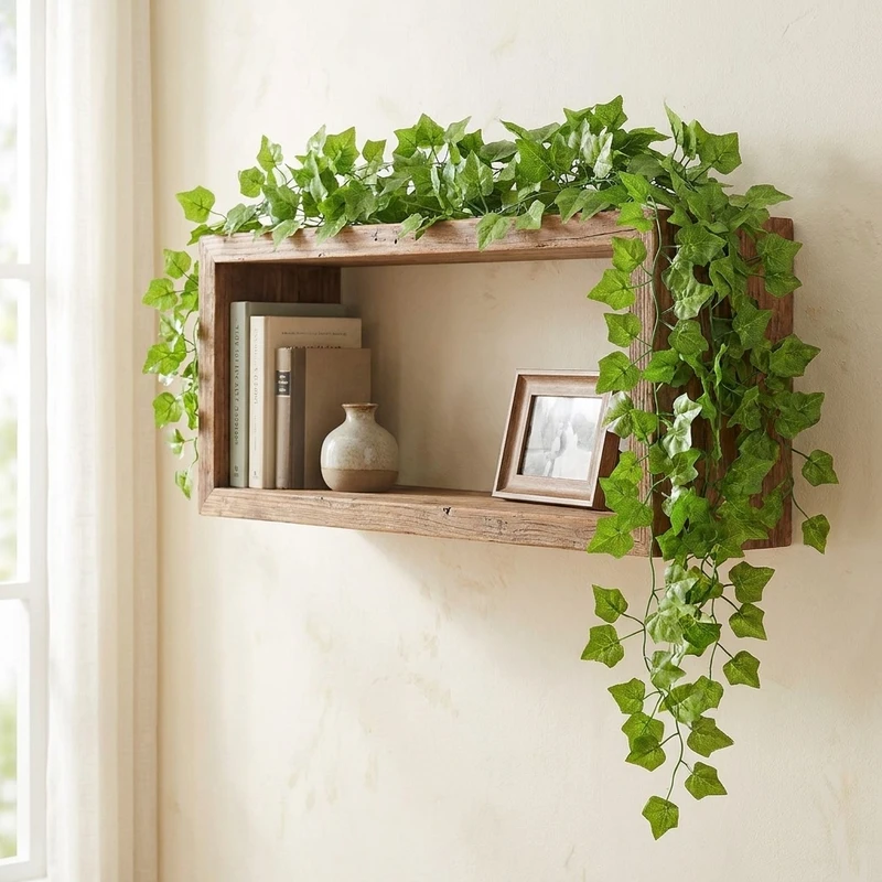 گل مصنوعی مدل ریسه پر برگ دو طرفه، پرگل با کیفیت عالی، ابعاد 17×8×230 سانتی‌متر و وزن 200 گرم، کد 7800