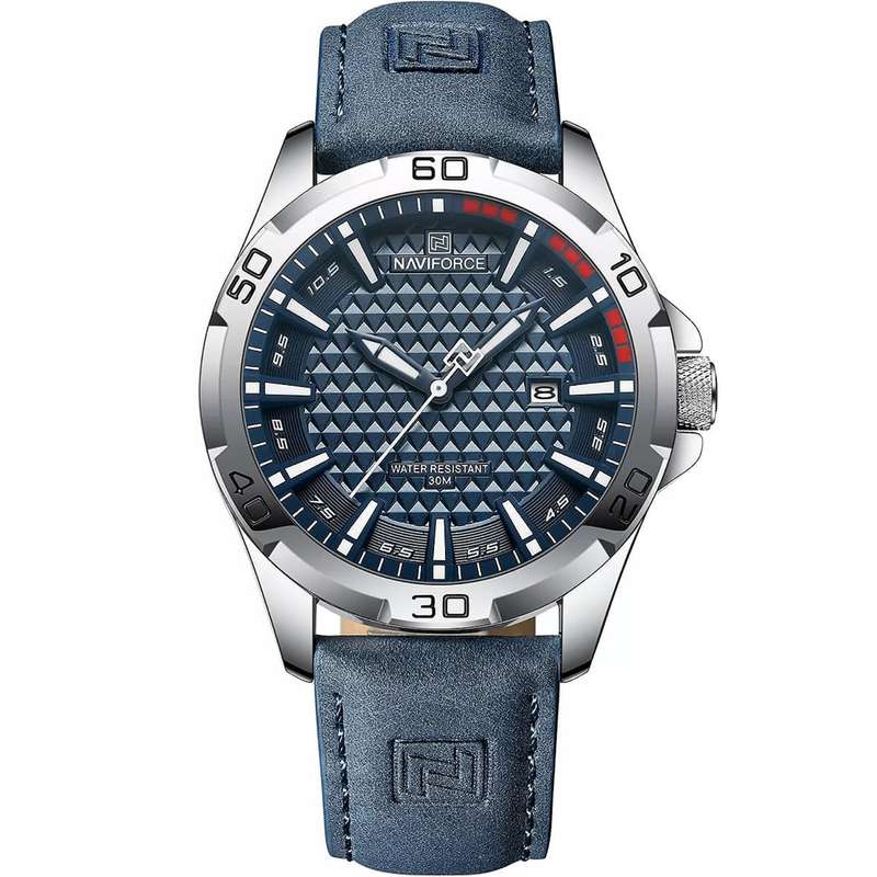 ساعت مچی عقربهای مردانه نیوی فورس مدل تقویم دار کد NF8023-S/BE ساعت مچی عقربهای مردانه نیوی فورس مدل تقویم دار کد NF8023-S/BE