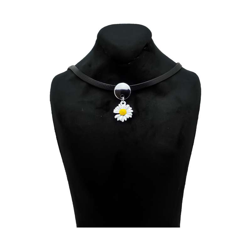 گردنبند زنانه طرح گل بابونه