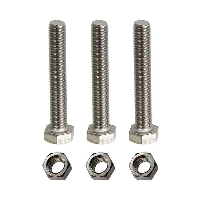  پیچ و مهره مدل Hex-10-70 بسته 6 عددی