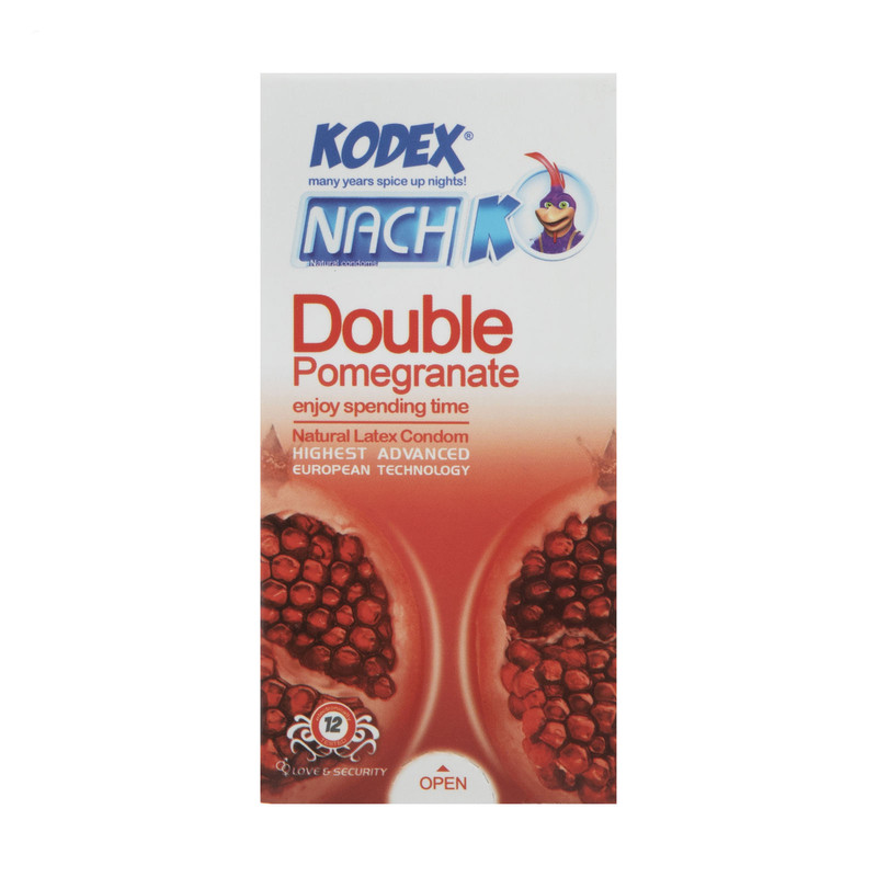 کاندوم ناچ کدکس مدل Double Pomegranate مجموعه 2 عددی
