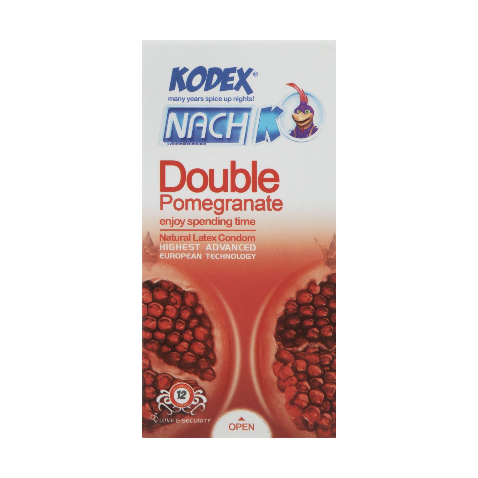 کاندوم ناچ کدکس مدل Double Pomegranate مجموعه 2 عددی -  - 2