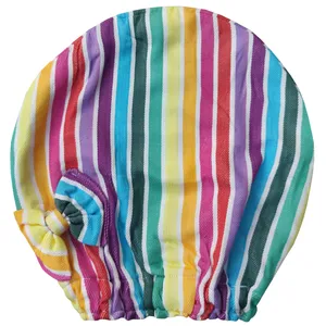 حوله کلاهی نساجی هنر یزد مدل پاپیونی rainbow 