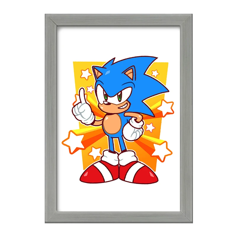 تابلو خندالو طرح سونیک (Sonic) کد 37014