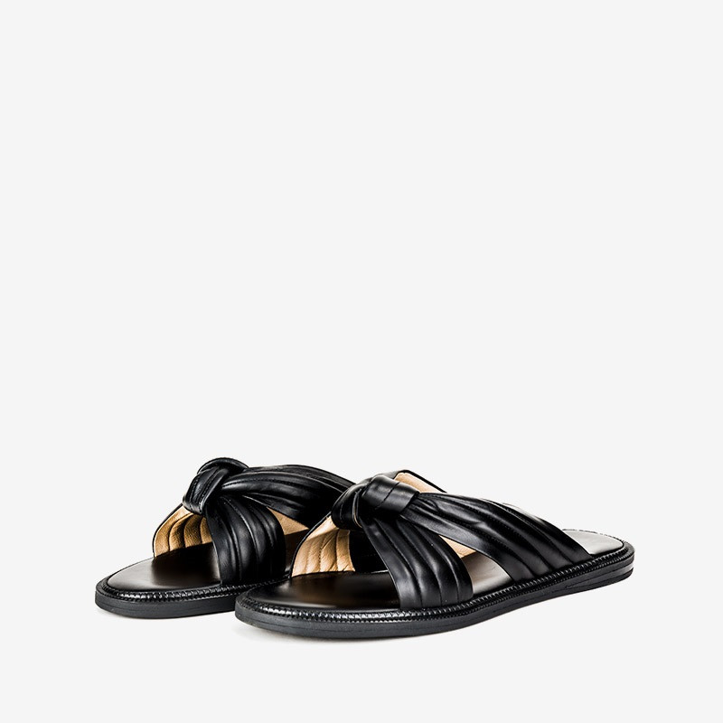 صندل زنانه چرم مشهد مدل j2601