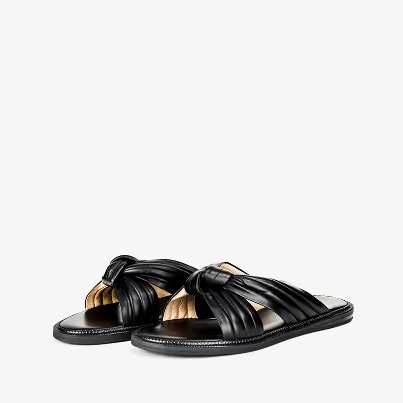 صندل زنانه چرم مشهد مدل j2601