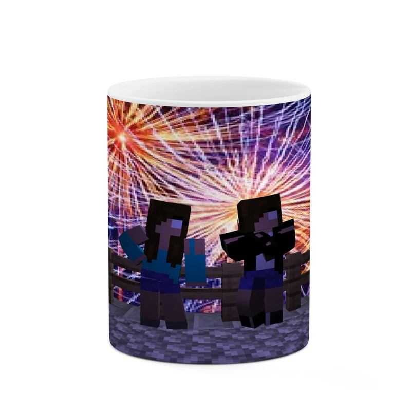 ماگ کاکتی طرح ماینکرافت minecraft مدل mgh41285